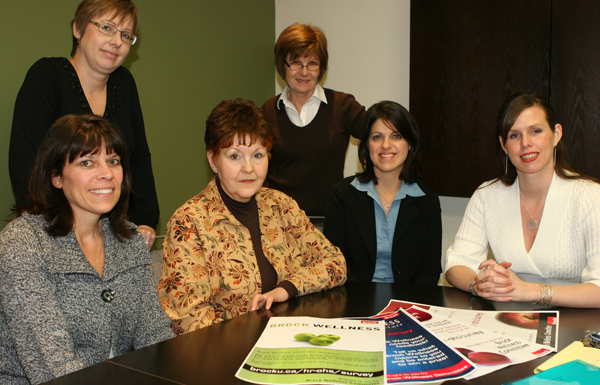 From left: Janet Jameson, Susan Mifsud, Janice Boudreau, Lynn Hunter-Hope, Paula Wake, Diana Panter