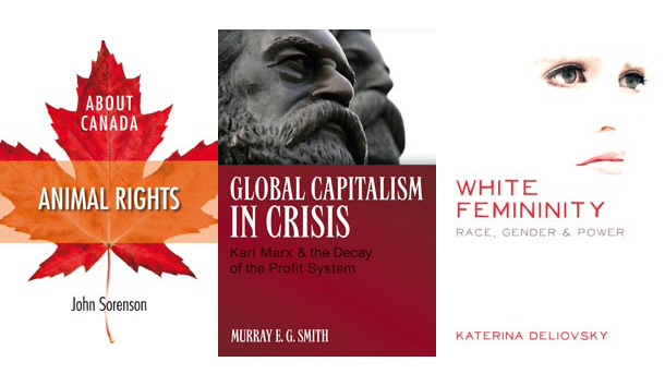 three books by Brock Sociology professors