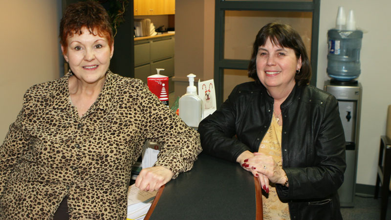 Janice Boudreau and Karen Wright