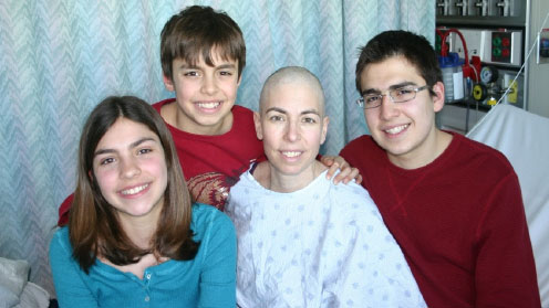 Cathy Anagnostopoulos and her family