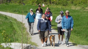 Participants in the Brock Heart Institute's 2010 Walk for Life