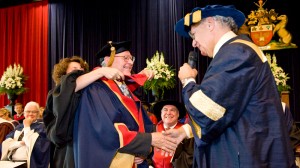 Claude Bouchard receives an honorary degree