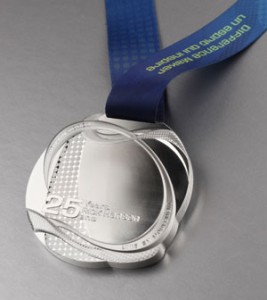 The Man in Motion medal