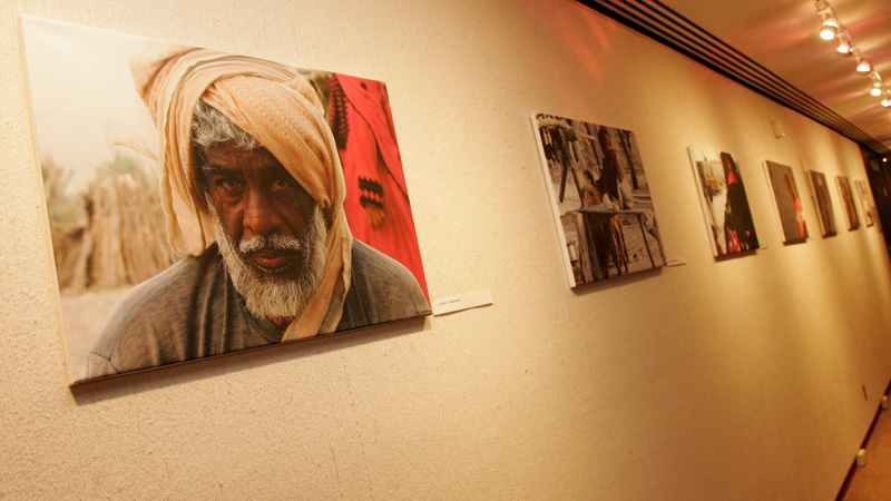 Behnaz Mirzai is exhibiting her photos from Iran for Black History Month this week.