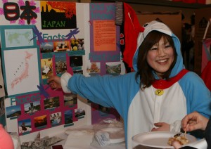 A Japanese display from last year's Celebration of Nations at Brock