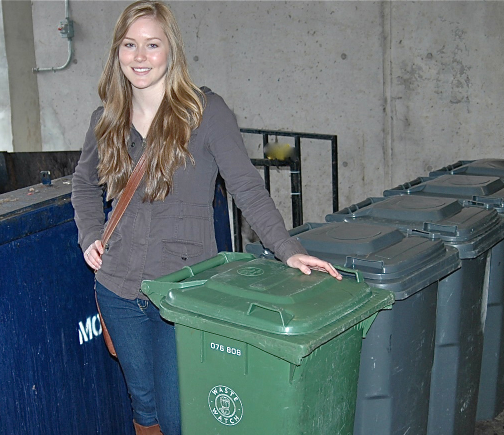 Green thesis: Gwen Gilbank researched how many Niagara Falls restaurants compost their organic waste. 