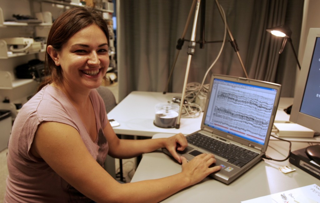 PhD student Angela Dzyundzyak