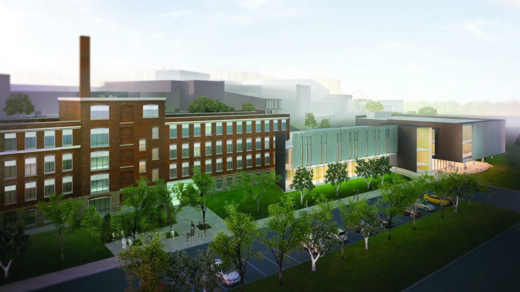 An artist's rendering of the Marilyn I. Walker School of Fine and Performing Arts to be built in downtown St. Catharines. 