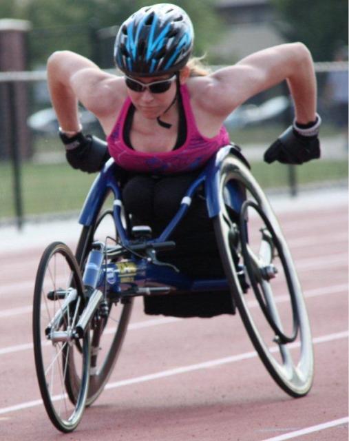 Brock student Jessica Lewis will compete for Bermuda in wheelchair track at the 2012 Paralympics in London later this summer. 