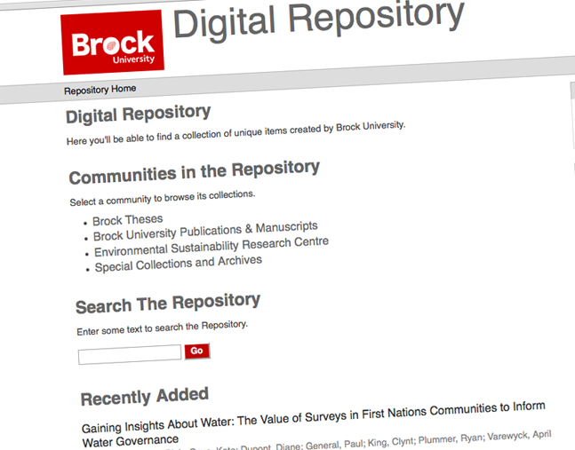 Brock has launched an e-thesis submission protocol for graduate students.