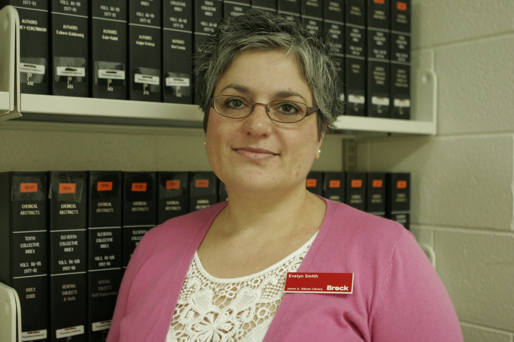 Evelyn Smith is the help desk co-ordinator and data research assistant at the JAmes A. Gibson Library.
