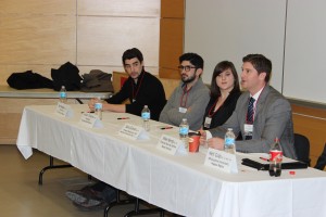 Alumni panelists share their career advice at Smart Finish