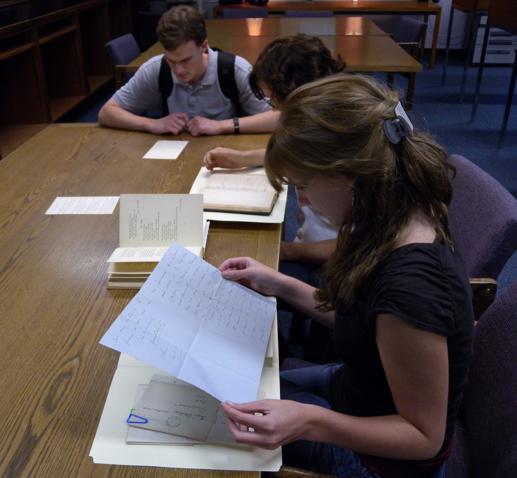 Special Collections and Archives in the James A. Gibson Library at Brock