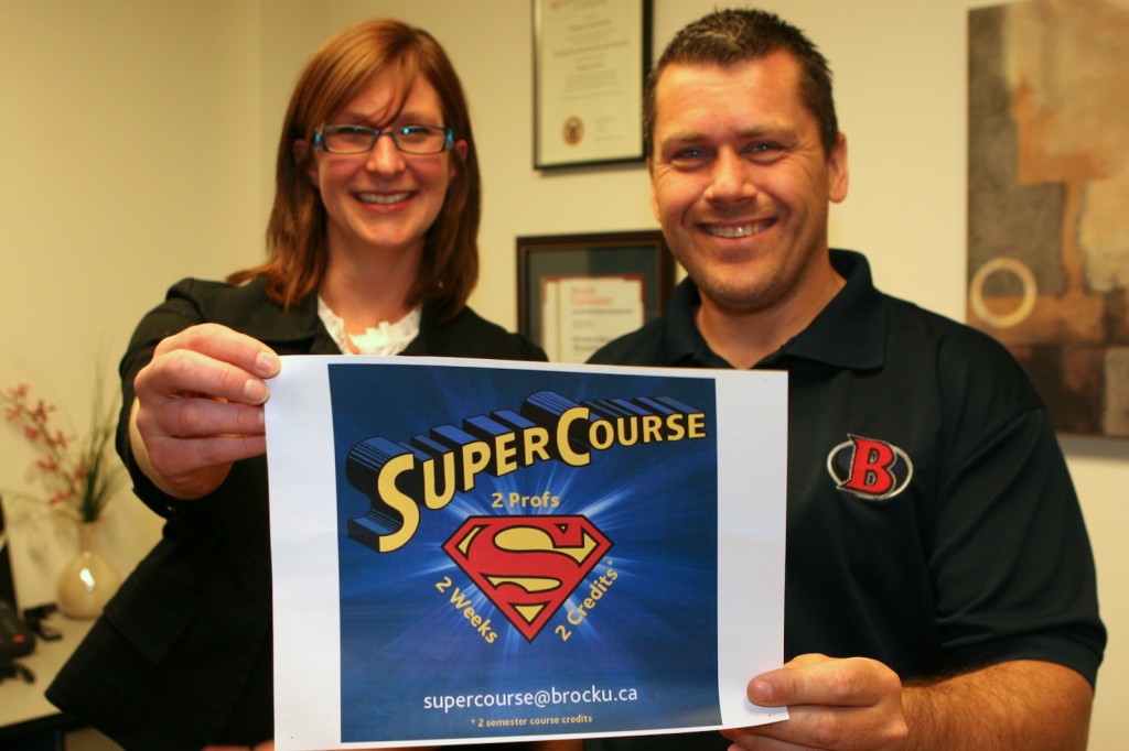 Professors Madelyn Law and Brent Faught are teaching their super course again this spring, offering two semesters-worth of credits in two weeks. 