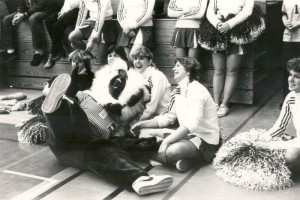 Brock Cheerleaders circa 1980