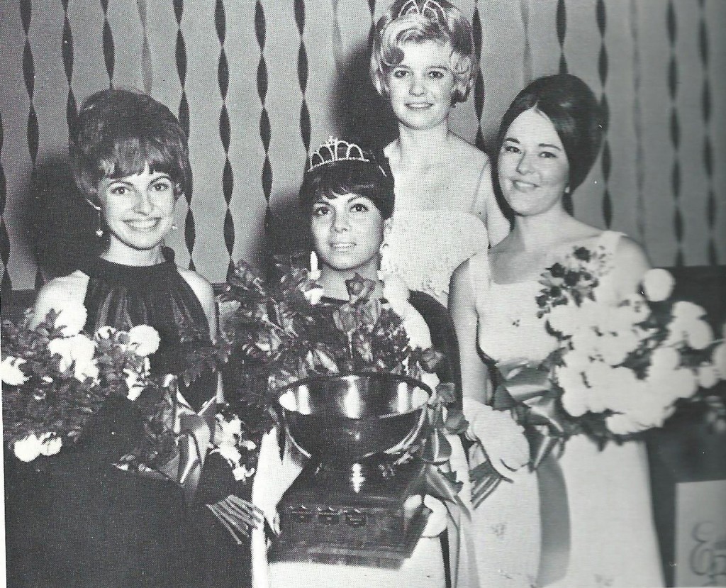 Left to right: Princess Beth Bland, Queen Joyce Gideon, Pat Robinson and Princess Leslie Dawe. 
