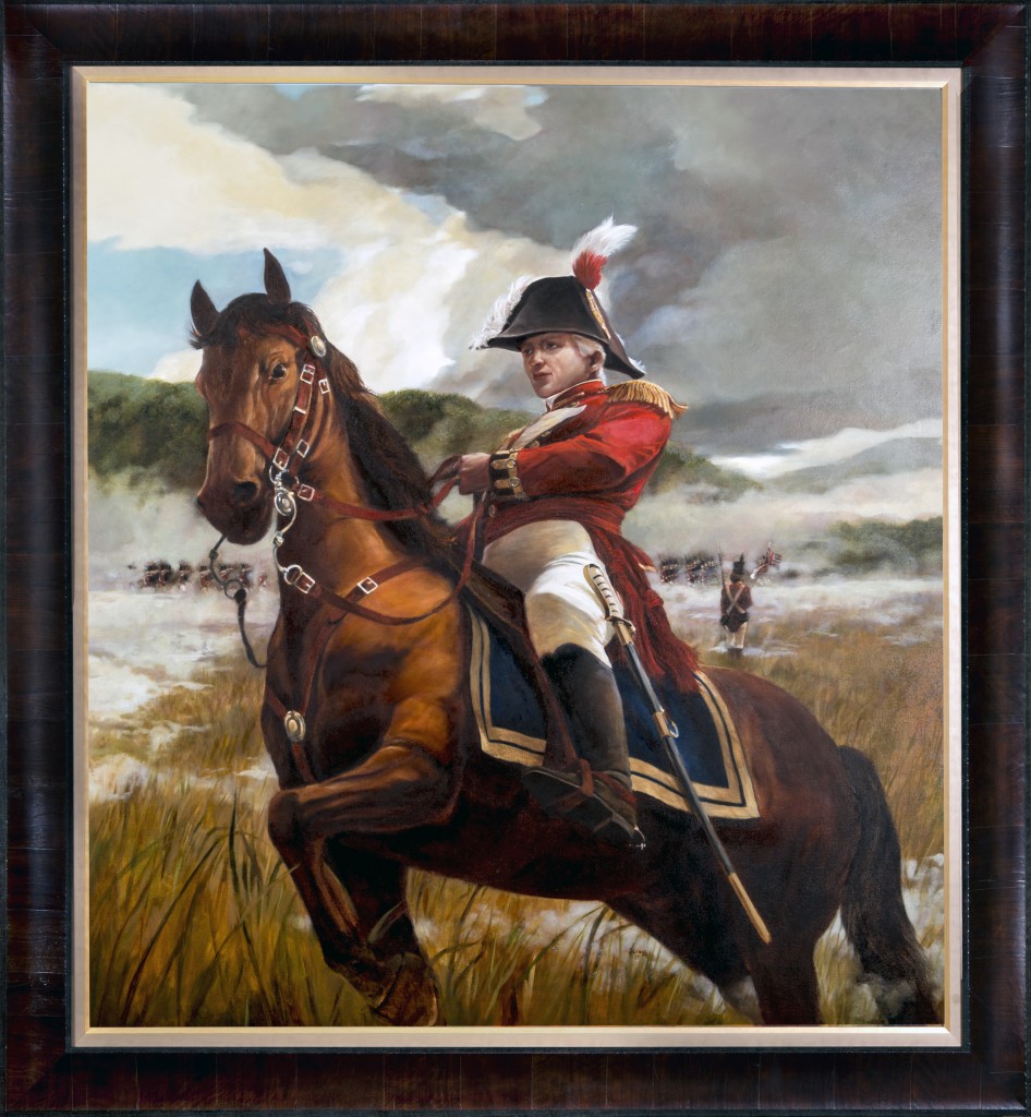 Refreshed painting of Maj.-Gen. Sir Isaac Brock (December 2013)