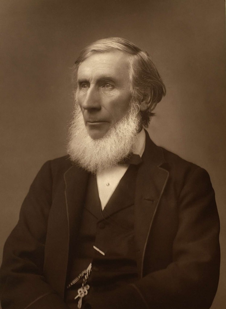 John Tyndall, circa 1885.