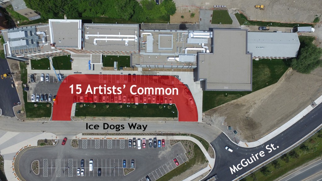 The Marilyn I. Walker School of Fine and Performing Arts now has an official address: 15 Artists' Common.