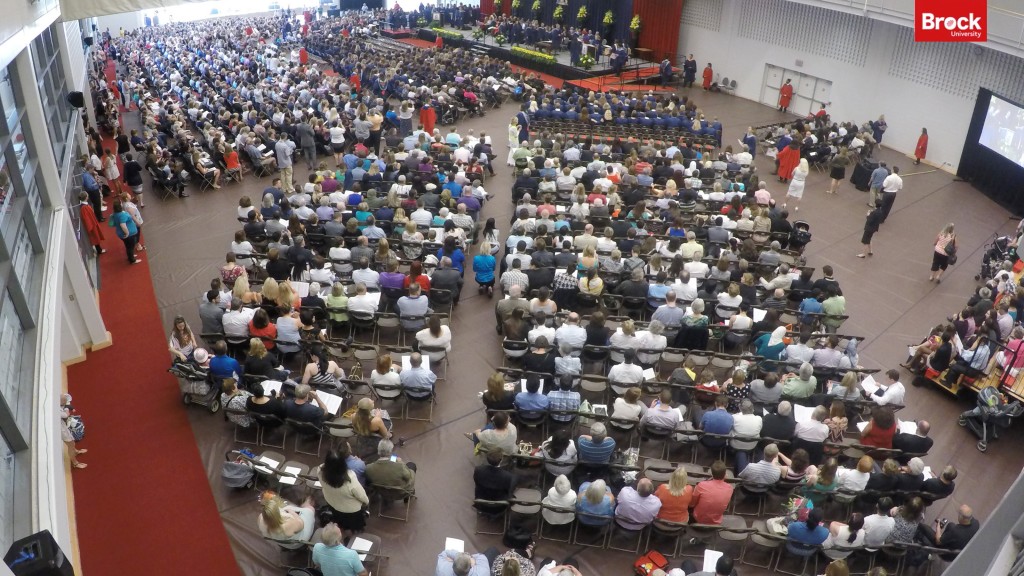 Spring Convocation 2015 included nine ceremonies over five days.
