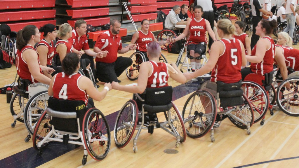 The Canadian national men's and women's wheelchair basketball teams are at Brock University this week training for the Toronto 2015 ParaPan Am Games starting Aug. 8.