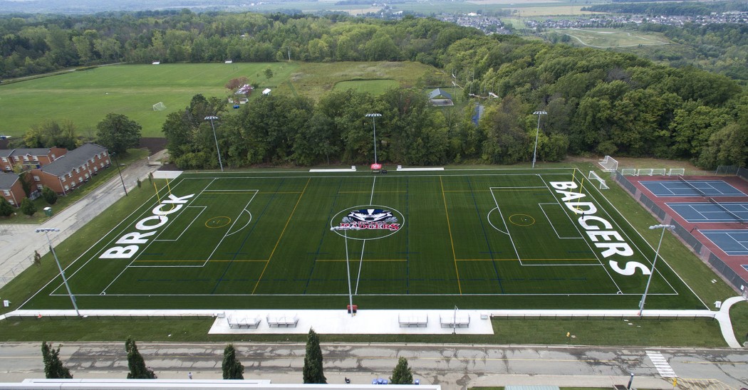 Brock University's Alumni Field.