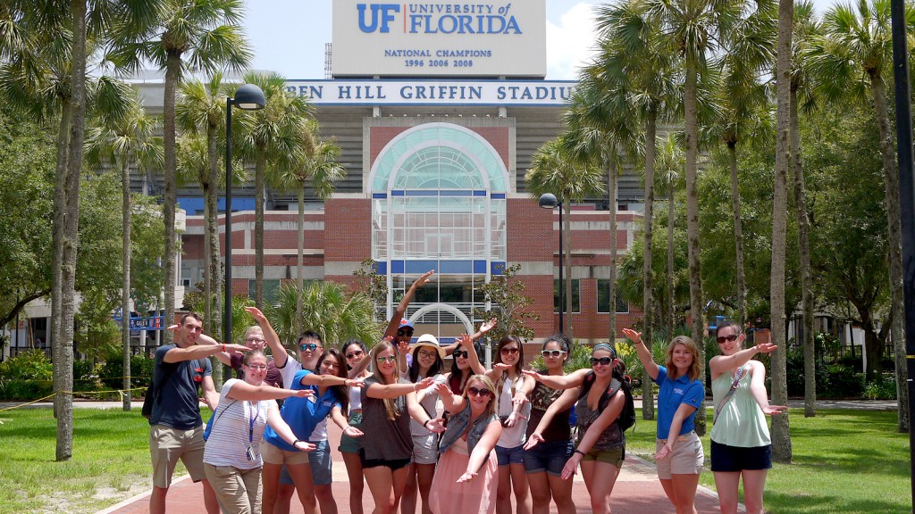 Brock University students participating in University of Florida/Walt Disney Academic Exchange Program.