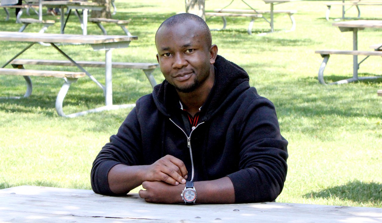 Chimaobi Amadi is working towards his Master's in Mathmatics at Brock University. He is from Nigeria.