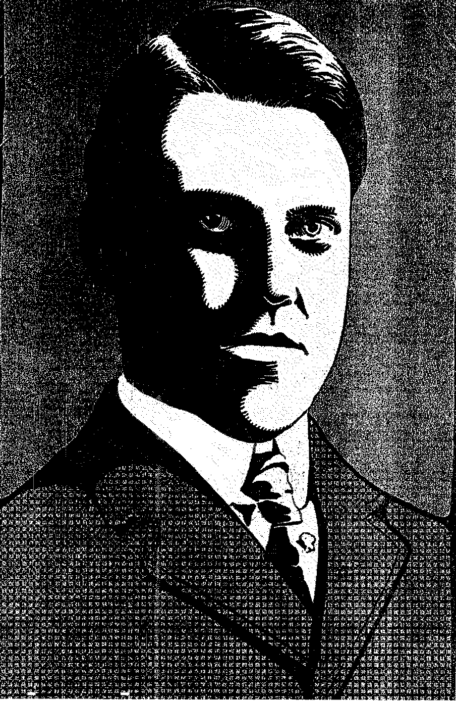 Black & White image of Clifford G. Roe