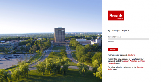 Check your application status – Admissions @ Brock
