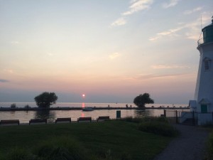 Sunset at Port Dalhousie