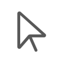 Online component icon - mouse pointer