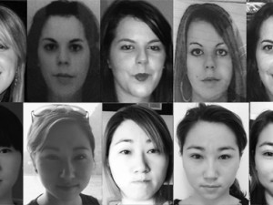 These photos show how much a person’s appearance can vary across photos and represent the range of variability in our study.