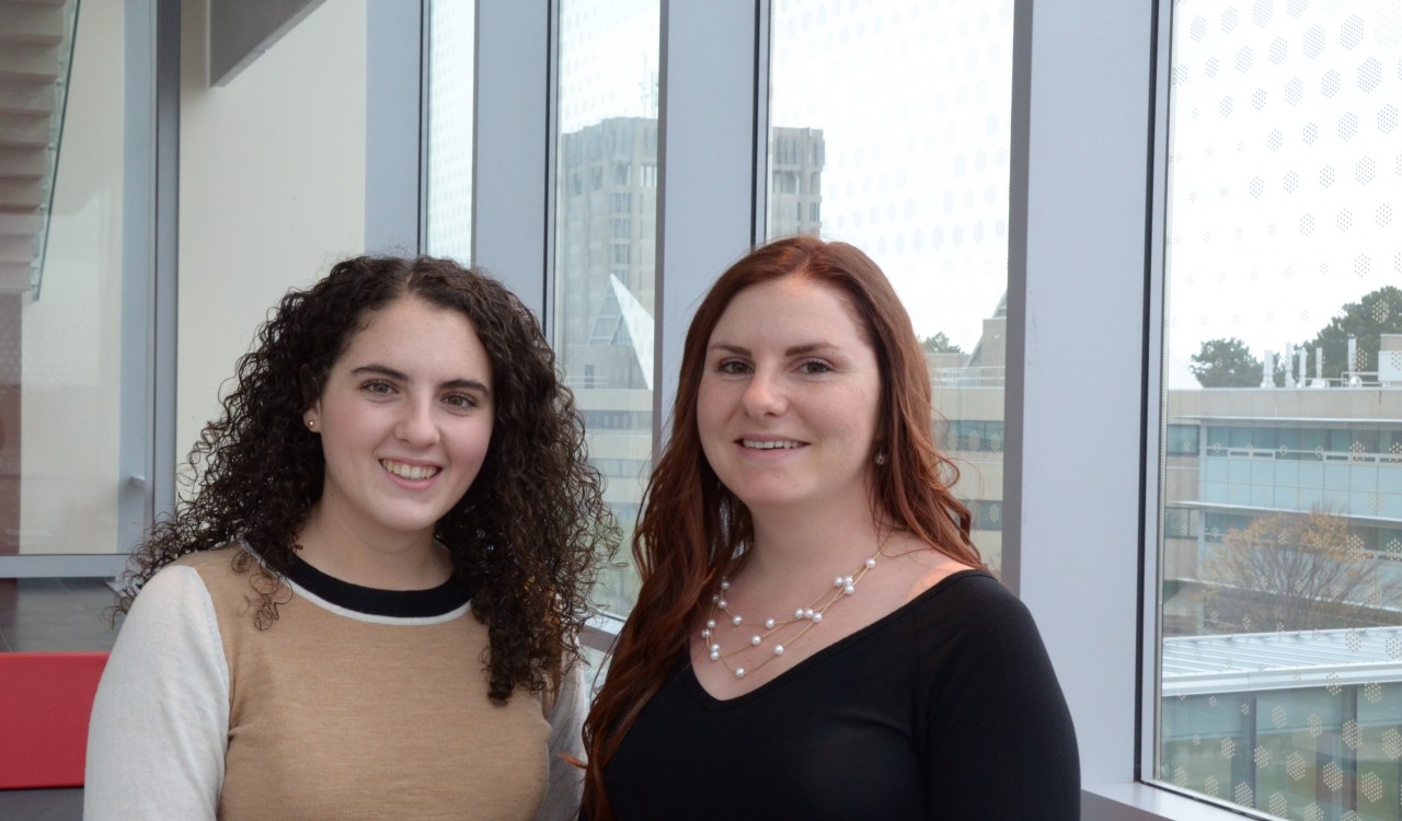 Brock University Health Sciences students Bianca Fucile and Sierra Barrett have been recognized for their work in the Interprofessional Education for Quality Improvement Program (I-EQUIP).