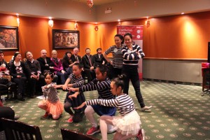 Dancers perform at a Chinese New Year party held by Brock University's Confucius Institute and the Chinese General Consulate from Toronto recently.