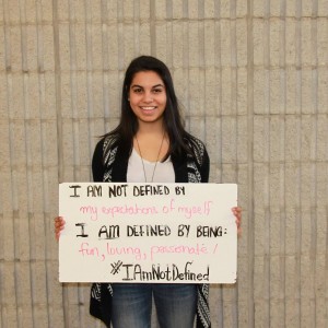 Shabana Jamani, a second-year student at Brock University has started the #IAmNotDefined campaign.