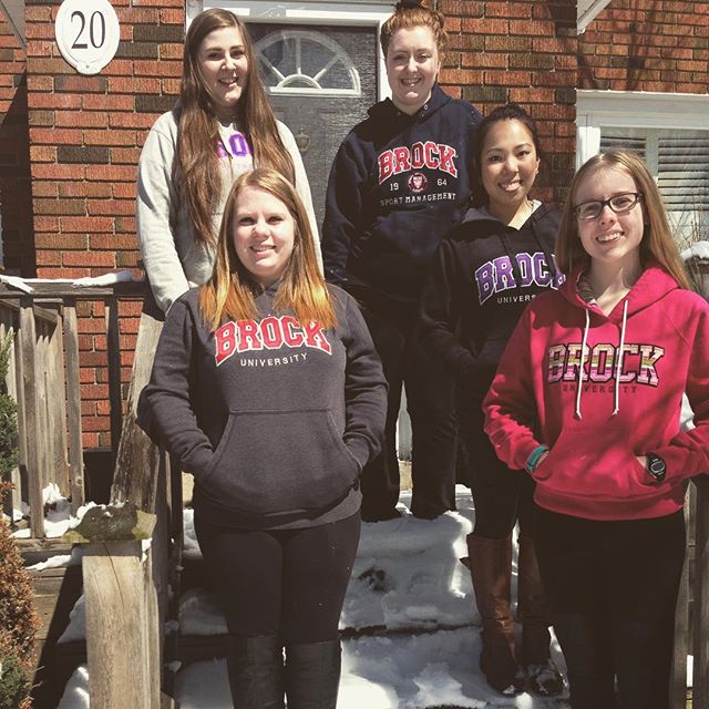 Left to right: Shannon Raymond, Abbi Taylor, Brittany Daniels, Christina Quon, Stephanie Izzard