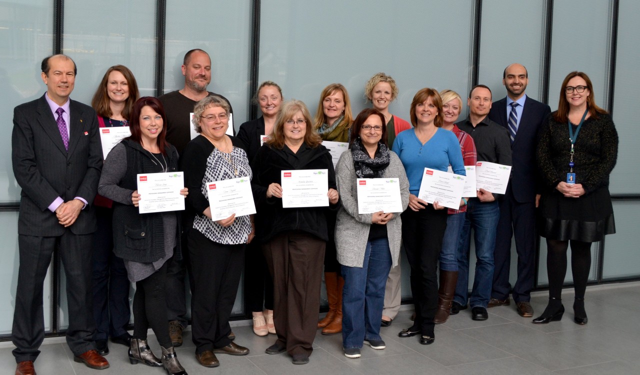 The first cohort of Niagara Region employees completed the Professional Leadership Certificate Program this week.