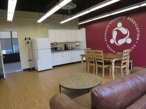 A look at the new GSA lounge.
