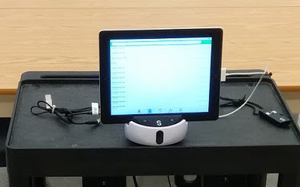 Swivl used to allow student to attend classes by remote.