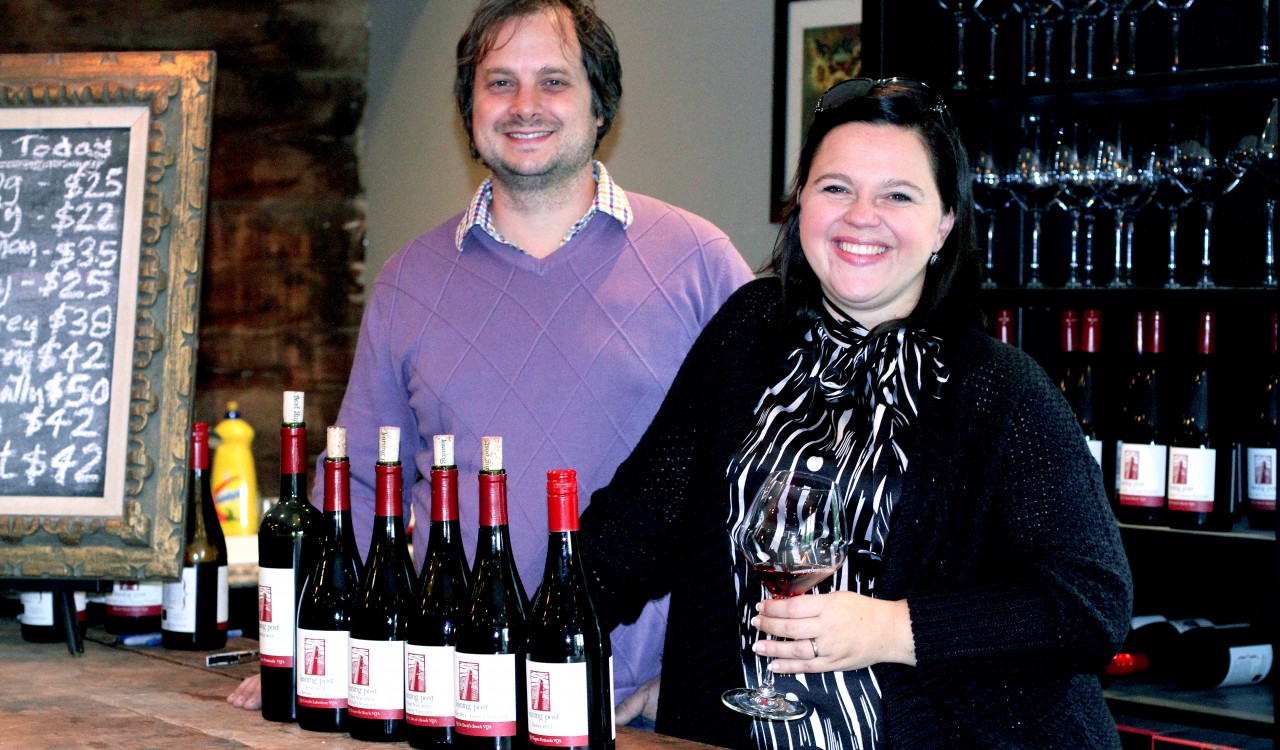 Nadia and Ilya Senchuk are living their dream of owning a winery. They are the proprietors of Leaning Post Wines in Winona.