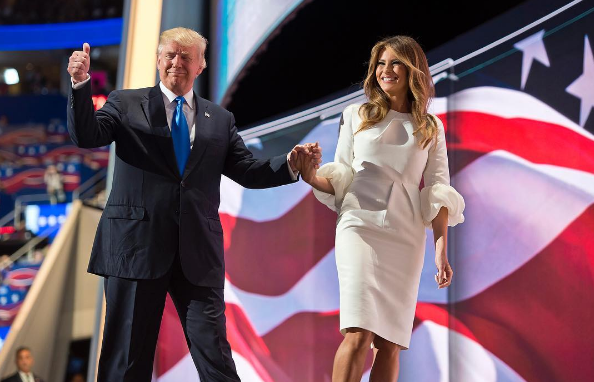 Instagram photo posted by Donald Trump after Melania Trump's speech at the Republican National Convention.