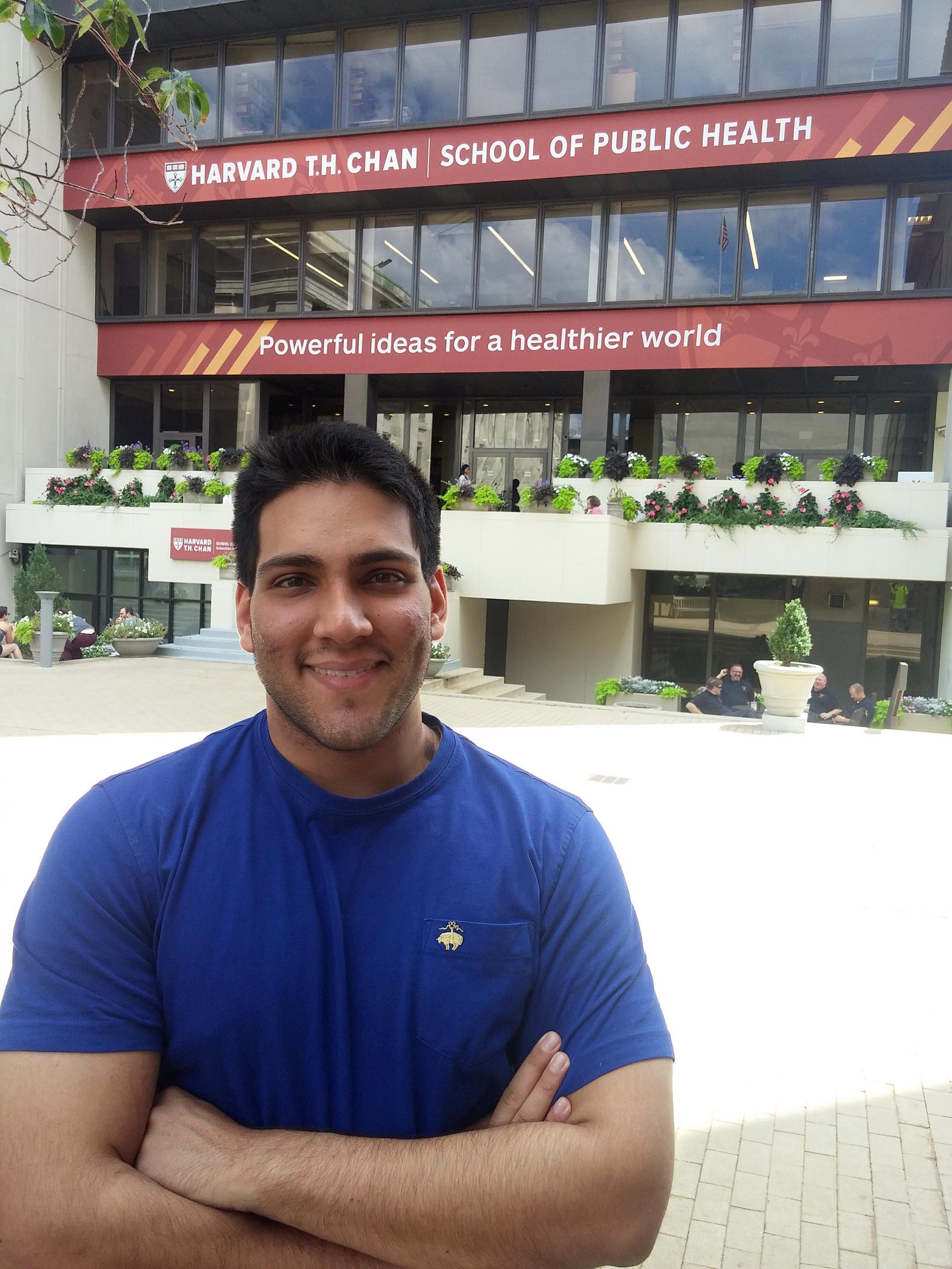 Harish Aggarwal spent the summer at Harvard University.