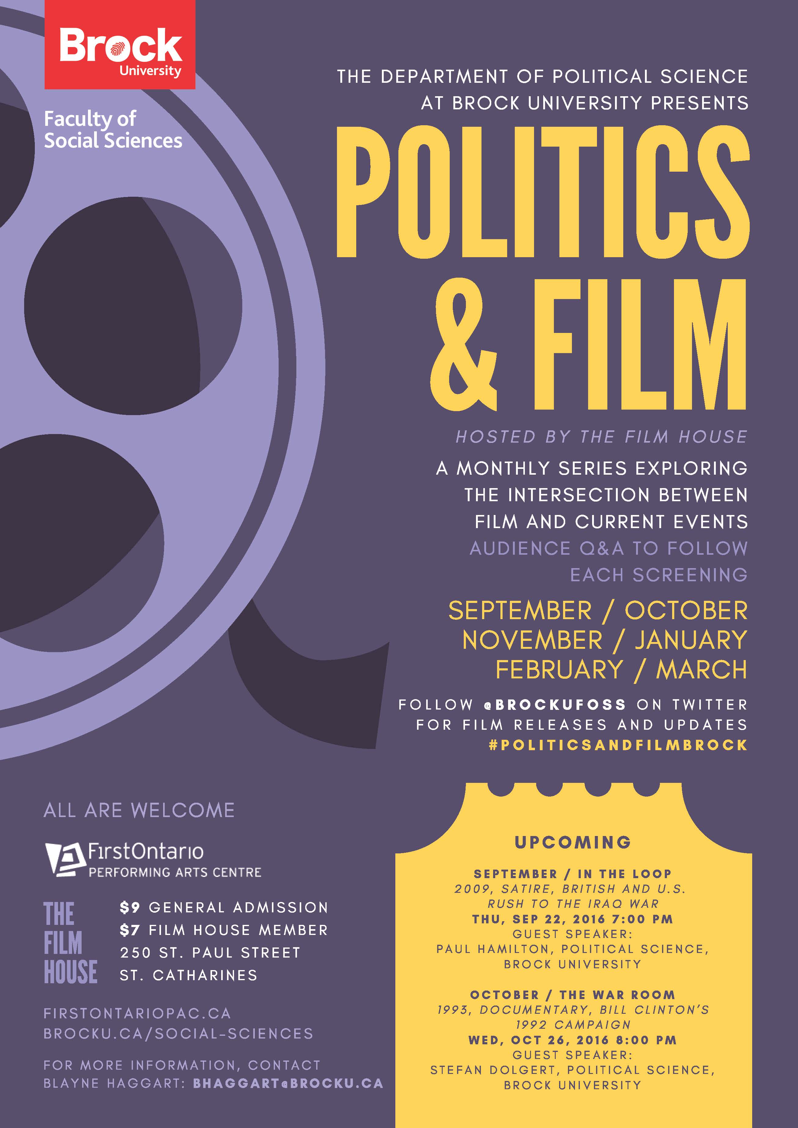 Politics and Film poster