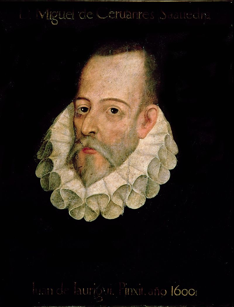 Miguel de Cervantes portrait - Wikipedia