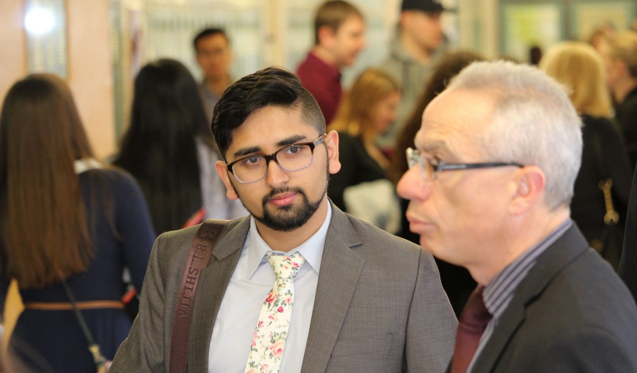 Teacher candidate career day