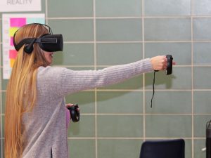 Virtual reality at Makerspace
