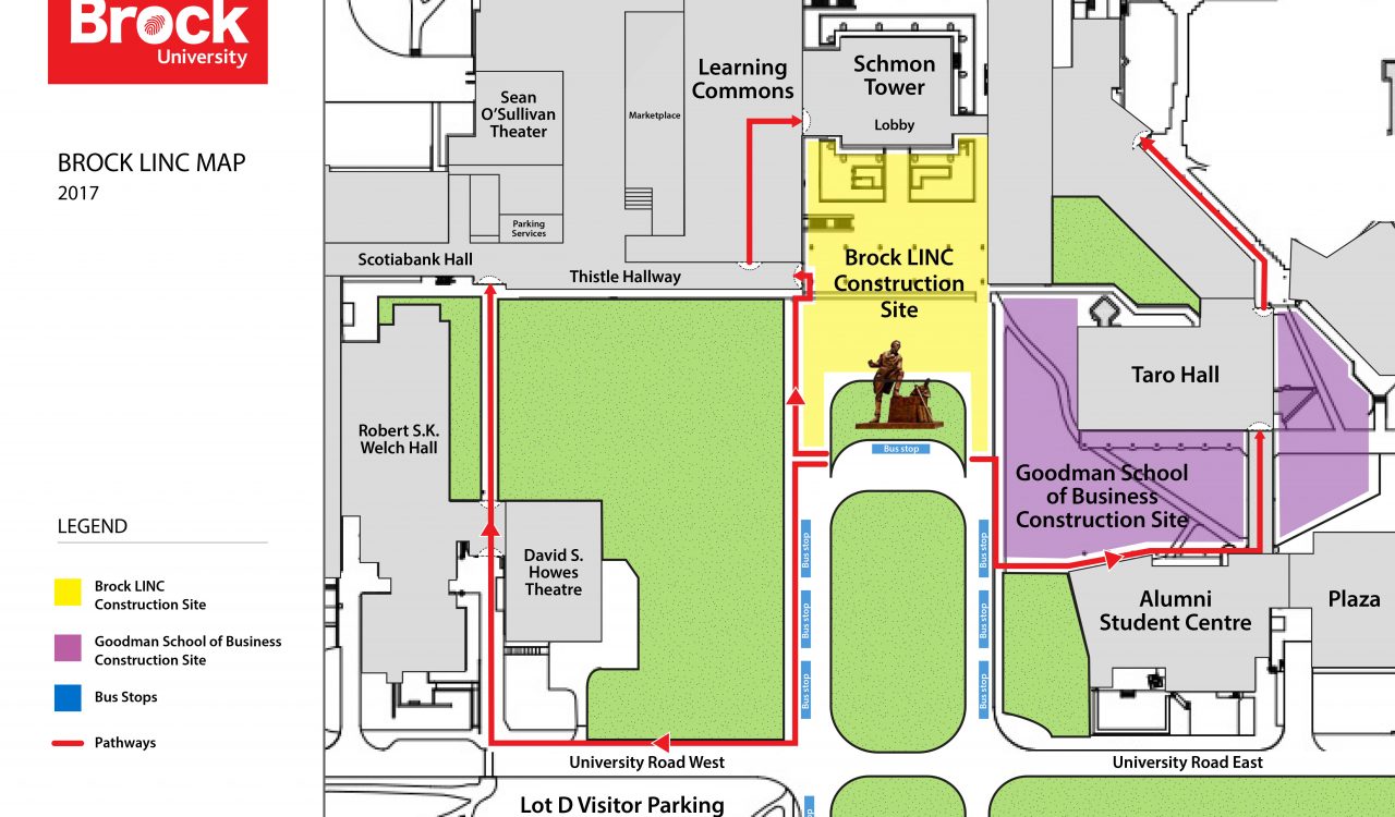 Brock Linc Map