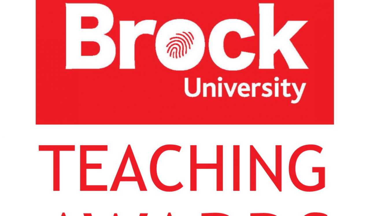 Brock teaching awards logo