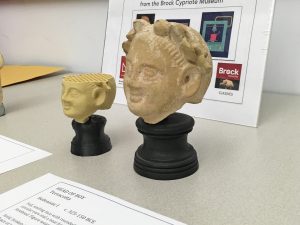 3D printer replicates artifact